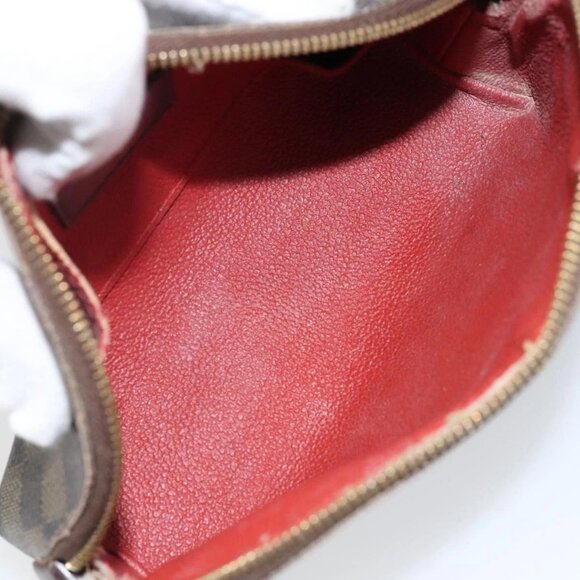 LOUIS VUITTON Damier Ebene Pochette Cosmetic PM Pouch - Picture 10 of 16